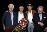 Hoofddorp 19 september 2021
Premiere van Barrie Stevens in de schouwburg van Hoofddorp. barrie Peter faber Willibrord Frequin en Gerard Cox