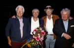 Hoofddorp 19 september 2021
Premiere van Barrie Stevens in de schouwburg van Hoofddorp. barrie Peter faber Willibrord Frequin en Gerard Cox