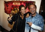 Amsterdam 6 oktober 2021
Opening expositie Bram Reijnders . Nicolette v dam is de host van de avond. Bas Smit met zijn PA Naomi Richters
