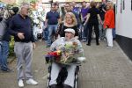 Vlaardingen 17 september 2021
Bas v Toor viert zijn 86e verjaardag . Er is een defile met Bassie en Adriaan auto's. Ook de vrouw van Bas , Coby zijn dochter Liesbeth en schoonzoon Evert waren aanwezig.