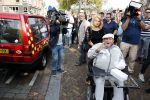 Vlaardingen 17 september 2021
Bas v Toor viert zijn 86e verjaardag . Er is een defile met Bassie en Adriaan auto's. Ook de vrouw van Bas , Coby zijn dochter Liesbeth en schoonzoon Evert waren aanwezig.