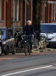 Amsterdam 4 oktober 2021
Bob Sikkes op zijn fiets in Amsterdam zuid.