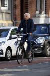 Amsterdam 4 oktober 2021
Bob Sikkes op zijn fiets in Amsterdam zuid.