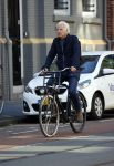 Amsterdam 4 oktober 2021
Bob Sikkes op zijn fiets in Amsterdam zuid.