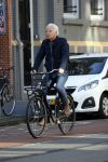 Amsterdam 4 oktober 2021
Bob Sikkes op zijn fiets in Amsterdam zuid.