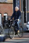 Amsterdam 4 oktober 2021
Bob Sikkes op zijn fiets in Amsterdam zuid.