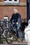 Amsterdam 4 oktober 2021
Bob Sikkes op zijn fiets in Amsterdam zuid.