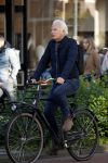 Amsterdam 4 oktober 2021
Bob Sikkes op zijn fiets in Amsterdam zuid.