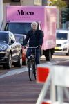 Amsterdam 4 oktober 2021
Bob Sikkes op zijn fiets in Amsterdam zuid.