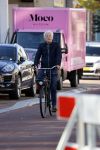 Amsterdam 4 oktober 2021
Bob Sikkes op zijn fiets in Amsterdam zuid.
