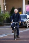 Amsterdam 4 oktober 2021
Bob Sikkes op zijn fiets in Amsterdam zuid.