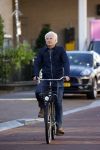 Amsterdam 4 oktober 2021
Bob Sikkes op zijn fiets in Amsterdam zuid.