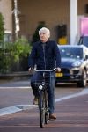 Amsterdam 4 oktober 2021
Bob Sikkes op zijn fiets in Amsterdam zuid.