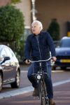 Amsterdam 4 oktober 2021
Bob Sikkes op zijn fiets in Amsterdam zuid.