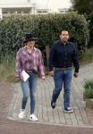 Noordwijk 4 september 2021
Martien Meiland viert zijn 60e verjaardag in de tuin van zijn nieuwe huis/villa. Aanwezig oa Erica Meiland Maxime Meiland (zwanger) met partner Leroy Molkenboer en Montana Meiland met partner Dirk .
Britt Dekker kwam met haar vriend Nax Apotowski. Ze zijn al ruim 8 jaar samen maar nog nooit op de foto geweest.