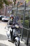 Amsterdam 11 oktober 2021
Presentatie fit platform van Antje Monteiro fit at home health & lifestyle. Chimene v Oosterhout en tanja Jess kwamen op vespa scooter
