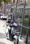 Amsterdam 11 oktober 2021
Presentatie fit platform van Antje Monteiro fit at home health & lifestyle. Chimene v Oosterhout en tanja Jess kwamen op vespa scooter