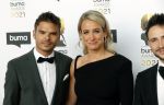 Amsterdam 20 september 2021
Buma awards in Bimhuis in Amsterdam.
Dionne Stax kwam met haar vriend Steven Jansen van Lucasandsteve mee. Lucas de Wert  was met zijn vrouw Evelien .