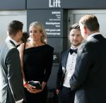 Amsterdam 20 september 2021
Buma awards in Bimhuis in Amsterdam.
Dionne Stax kwam met haar vriend Steven Jansen van Lucasandsteve mee. Lucas de Wert  was met zijn vrouw Evelien .