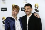 Amsterdam 20 september 2021
Buma awards in Bimhuis in Amsterdam.
Duncan Laurence en zijn vriend Jordan Garfield