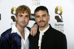 Amsterdam 20 september 2021
Buma awards in Bimhuis in Amsterdam.
Duncan Laurence en zijn vriend Jordan Garfield