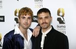 Amsterdam 20 september 2021
Buma awards in Bimhuis in Amsterdam.
Duncan Laurence en zijn vriend Jordan Garfield
