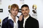 Amsterdam 20 september 2021
Buma awards in Bimhuis in Amsterdam.
Duncan Laurence en zijn vriend Jordan Garfield