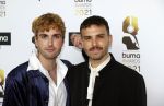 Amsterdam 20 september 2021
Buma awards in Bimhuis in Amsterdam.
Duncan Laurence en zijn vriend Jordan Garfield