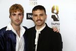Amsterdam 20 september 2021
Buma awards in Bimhuis in Amsterdam.
Duncan Laurence en zijn vriend Jordan Garfield