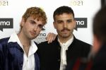 Amsterdam 20 september 2021
Buma awards in Bimhuis in Amsterdam.
Duncan Laurence en zijn vriend Jordan Garfield