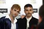 Amsterdam 20 september 2021
Buma awards in Bimhuis in Amsterdam.
Duncan Laurence en zijn vriend Jordan Garfield