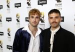 Amsterdam 20 september 2021
Buma awards in Bimhuis in Amsterdam.
Duncan Laurence en zijn vriend Jordan Garfield