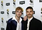 Amsterdam 20 september 2021
Buma awards in Bimhuis in Amsterdam.
Duncan Laurence en zijn vriend Jordan Garfield
