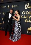 Utrecht 1 oktober 2021
Uitreiking gouden kalveren in schouwburg Utrecht.
Elise Schaap kwam met haar man
