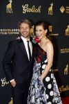 Utrecht 1 oktober 2021
Uitreiking gouden kalveren in schouwburg Utrecht.
Elise Schaap kwam met haar man