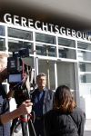 Utrecht 15 oktober 2021
Rechtszaak Emile Ratelband met zijn ex Moon in rechtbank van Utrecht .