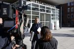 Utrecht 15 oktober 2021
Rechtszaak Emile Ratelband met zijn ex Moon in rechtbank van Utrecht .