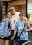 Amsterdam 18 september 2021
Emile Ratelband met zijn kinderen Emilio en Royce op de PC Hooftstraat