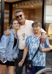 Amsterdam 18 september 2021
Emile Ratelband met zijn kinderen Emilio en Royce op de PC Hooftstraat