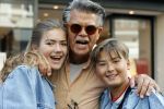 Amsterdam 18 september 2021
Emile Ratelband met zijn kinderen Emilio en Royce op de PC Hooftstraat
