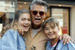 Amsterdam 18 september 2021
Emile Ratelband met zijn kinderen Emilio en Royce op de PC Hooftstraat