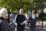Utrecht 15 oktober 2021
Rechtszaak Emile Ratelband met zijn ex Moon in rechtbank van Utrecht . Emile met Matthijs Albers