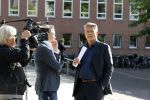Utrecht 15 oktober 2021
Rechtszaak Emile Ratelband met zijn ex Moon in rechtbank van Utrecht .