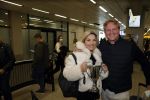 Schiphol 17 oktober 2021
Gallyon v Vessem met haar man op schiphol