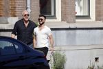 Amsterdam 3 augustus 2021
Gordon met zijn nieuwe vriend Jeffrey de Visser in Amsterdam zuid