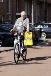 Amsterdam 22 september 2021
Hajo Bruins met zijn dochter Teddy Marie Keet op de fiets.