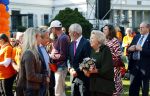 Soestdijk 9 oktober 2021
65 jaar prinses Beatrix spierenfonds op paleis Soestdijk.
Hans kazan kwam met zijn vrouw Wendy en hun dochter Lara met haar vriend .