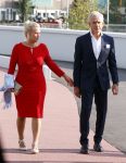 Leusden 25 september 2021
Premiere Nummer 14 ( Johan Cruijff ) in het AFAS Theater. Jaap Jongbloed met zijn vrouw inge