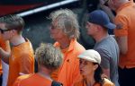 Zandvoort 5 september 2021
Jeroen pauw met zijn vriendin Zoe bij de Grand Prix F1 in Zandvoort