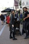Amsterdam 8 oktober 2021
Kim feenstra en haar vriend Stanley tailor op de pc hooftstraat met hun zoon